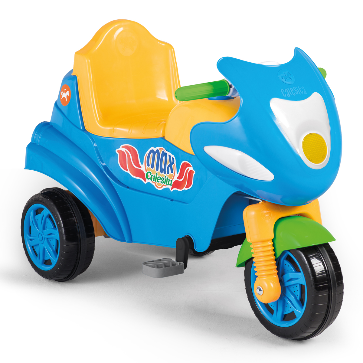 Triciclo Infantil Calesita Moto Uno - 2 em 1 - Pedal e Passeio com