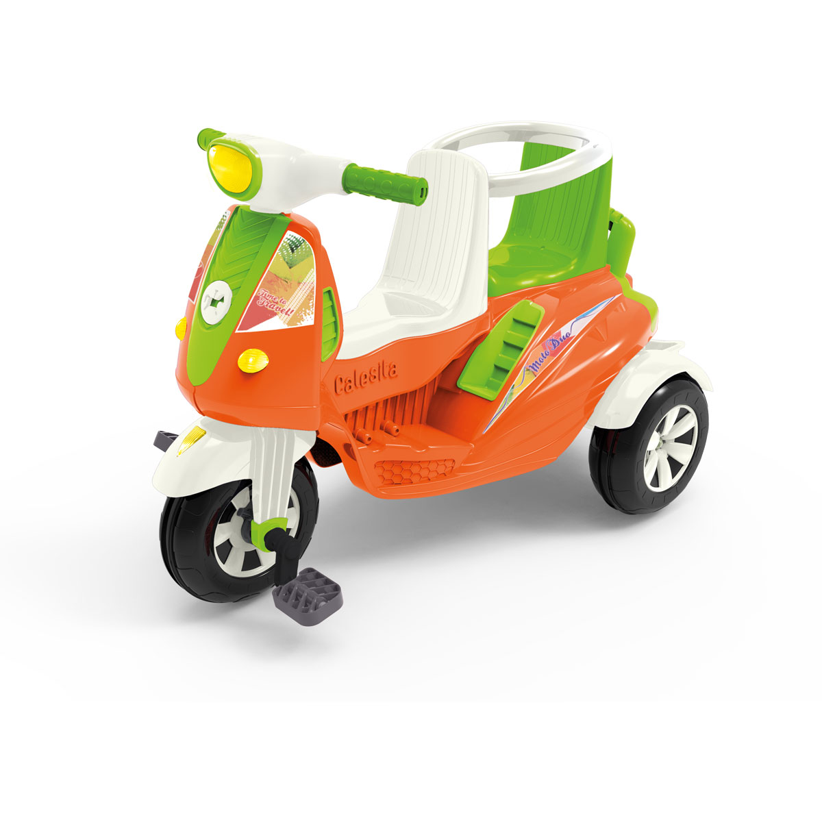 Brinquedo Infantil Triciclo Motoca Com Empurrador